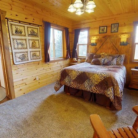 Long View Cabin, Breakfast Deck Overlooking The Canyon! Monticello Bagian luar foto