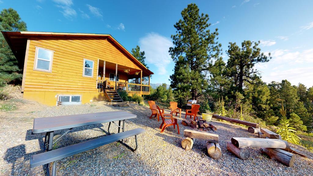Long View Cabin, Breakfast Deck Overlooking The Canyon! Monticello Bagian luar foto